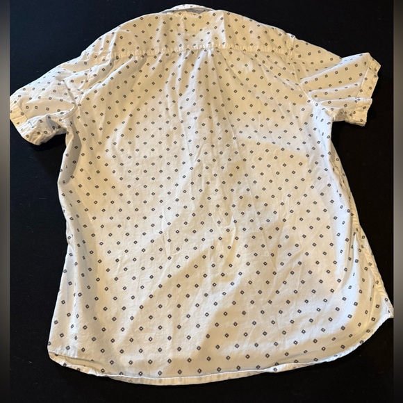 Button down short sleeve men’s shirt blackk diamond - Picture 3 of 3